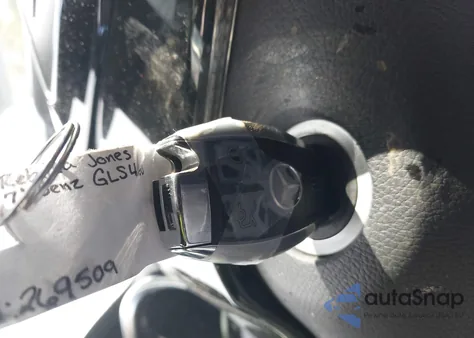 2017 Mercedes-Benz Gls 450 4Matic из США, поврежденный, VIN 4JGDF6EE4HA990448